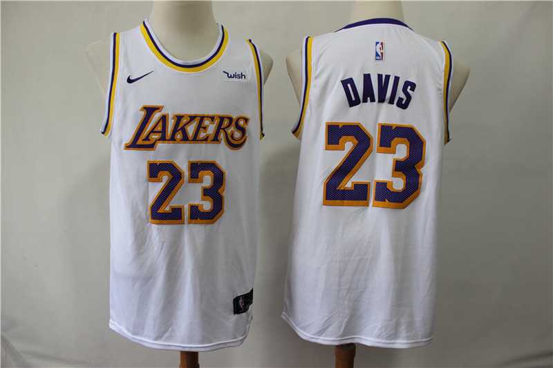 Lakers 23 Anthony Davis White Nike Swingman Jersey,We sell and wholesale Lakers 23 Anthony Davis White Nike Swingman Jersey on line form chian!